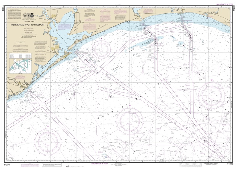 Mermentau River to Freeport - <i>Chart #11330</i>