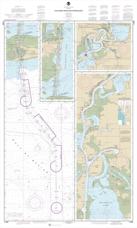 Calcasieu River and Approaches - <i>Chart #11339</i>