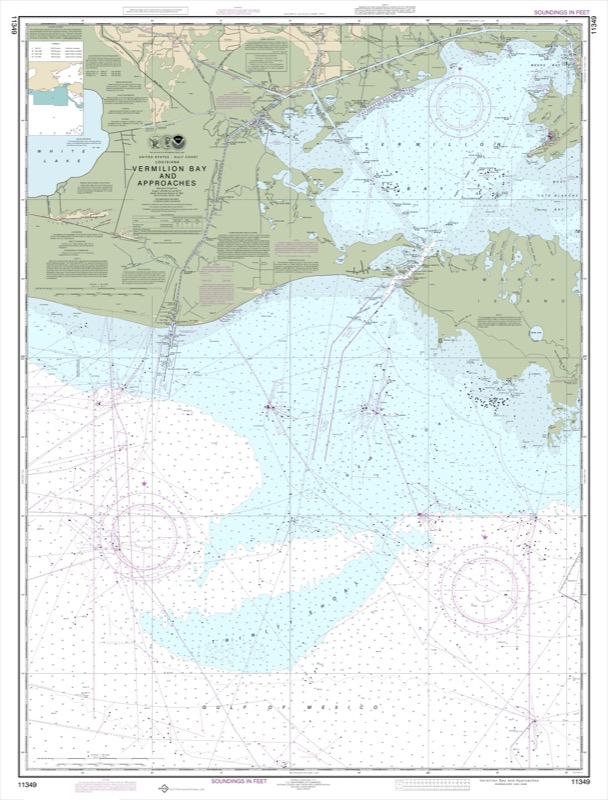 Vermilion Bay and Approaches - <i>Chart #11349</i>