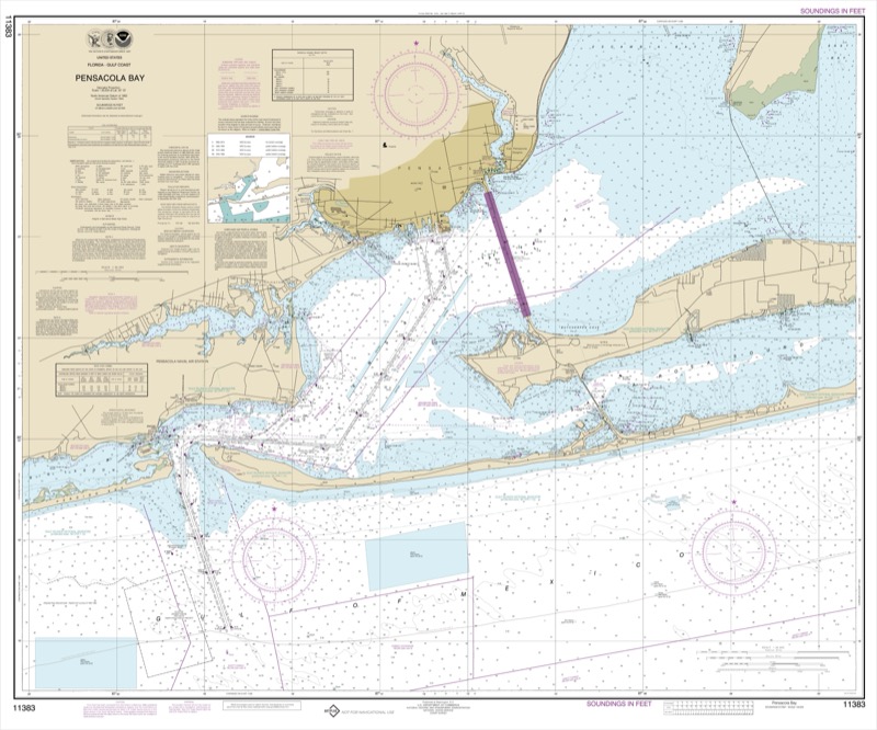 Pensacola Bay - <i>Chart #11383</i>
