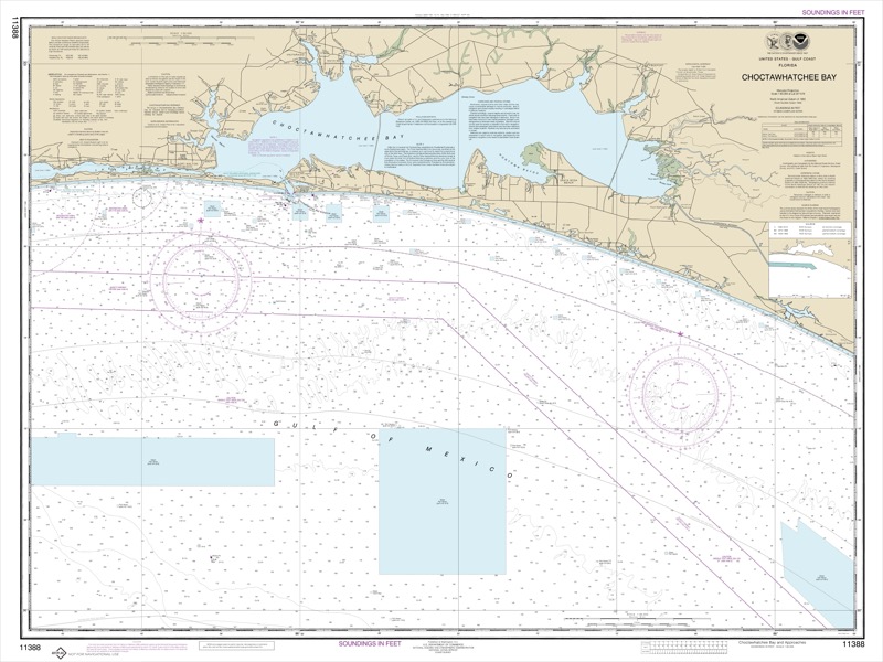 Choctawhatchee Bay - <i>Chart #11388</i>