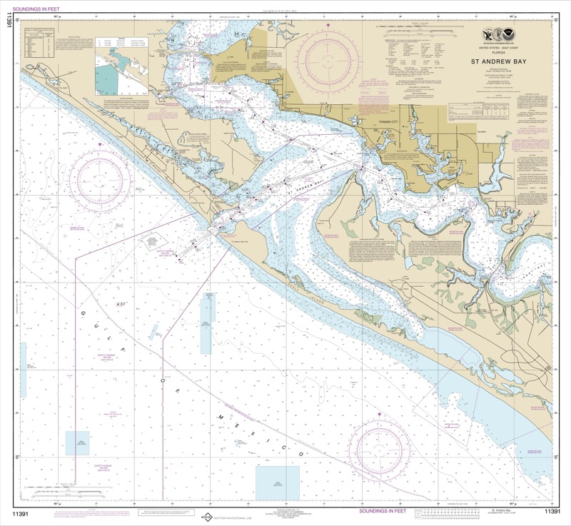 St. Andrew Bay - <i>Chart #11391</i>