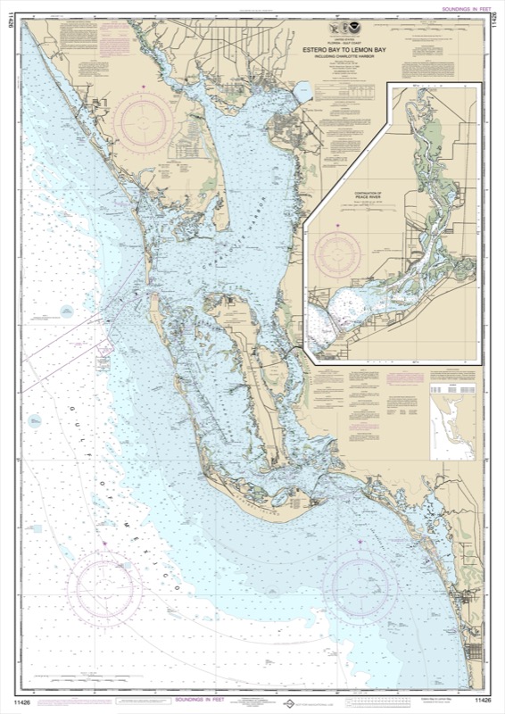 Estero Bay to Lemon Bay - <i>Chart #11426</i>