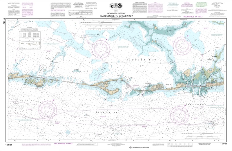 Intracoastal Waterway Matecumbe to Grassy Key - <i>Chart #11449</i>