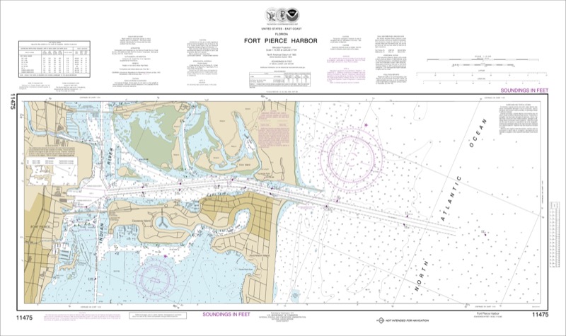 Fort Pierce Harbor - <i>Chart #11475</i>