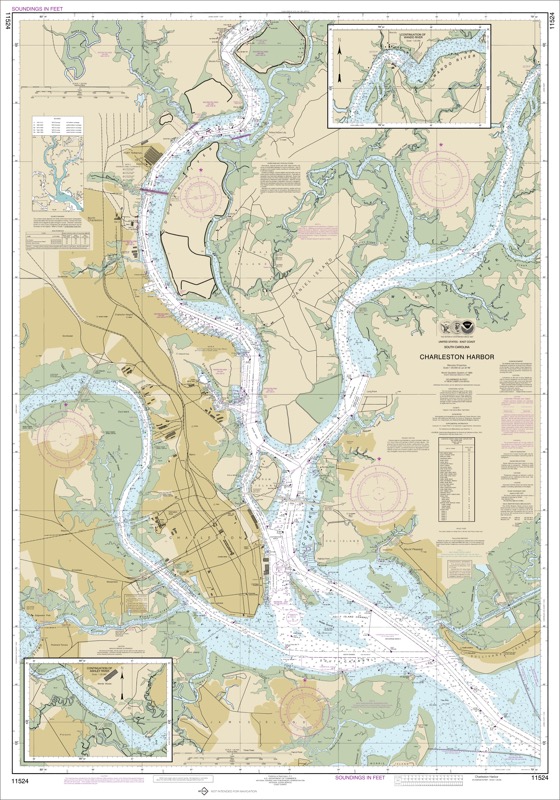 Charleston Harbor - <i>Chart #11524</i>