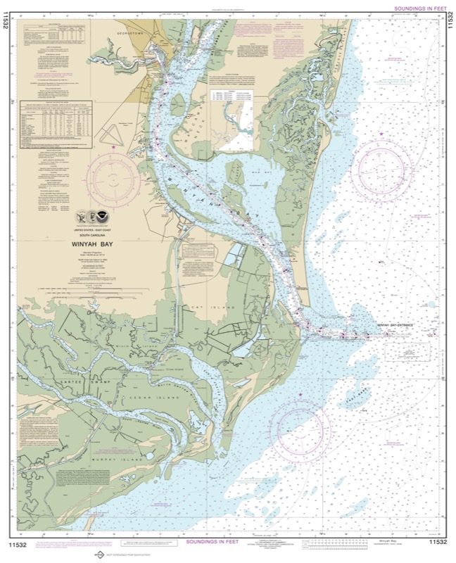 Winyah Bay - <i>Chart #11532</i>