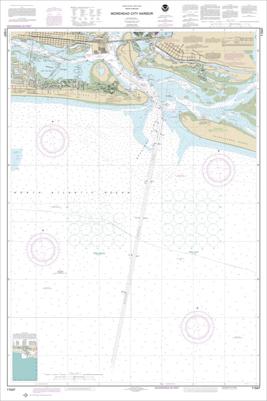 Morehead City Harbor - <i>Chart #11547</i>
