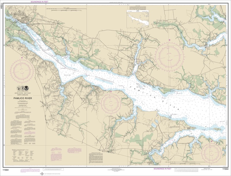Pamlico River - <i>Chart #11554</i>