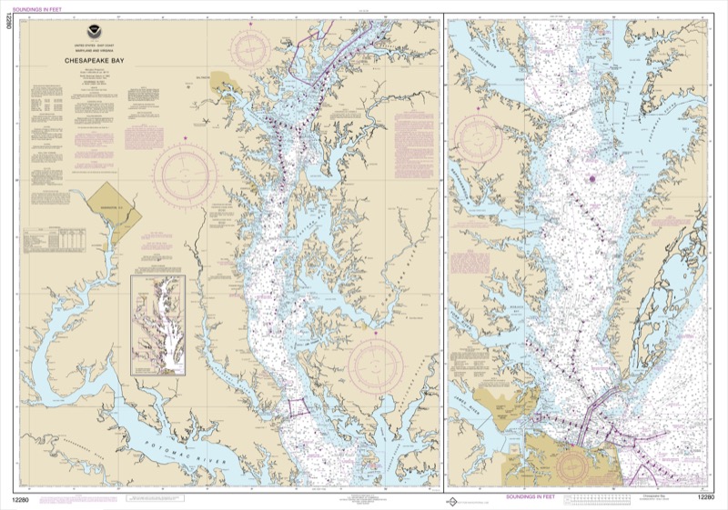 Chesapeake Bay - <i>Chart #12280</i>