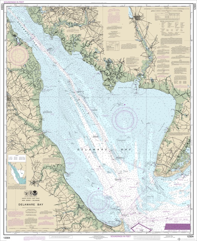 Delaware Bay - <i>Chart #12304</i>