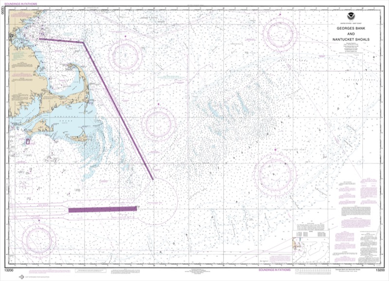 Georges Bank and Nantucket Shoals - <i>Chart #13200</i>