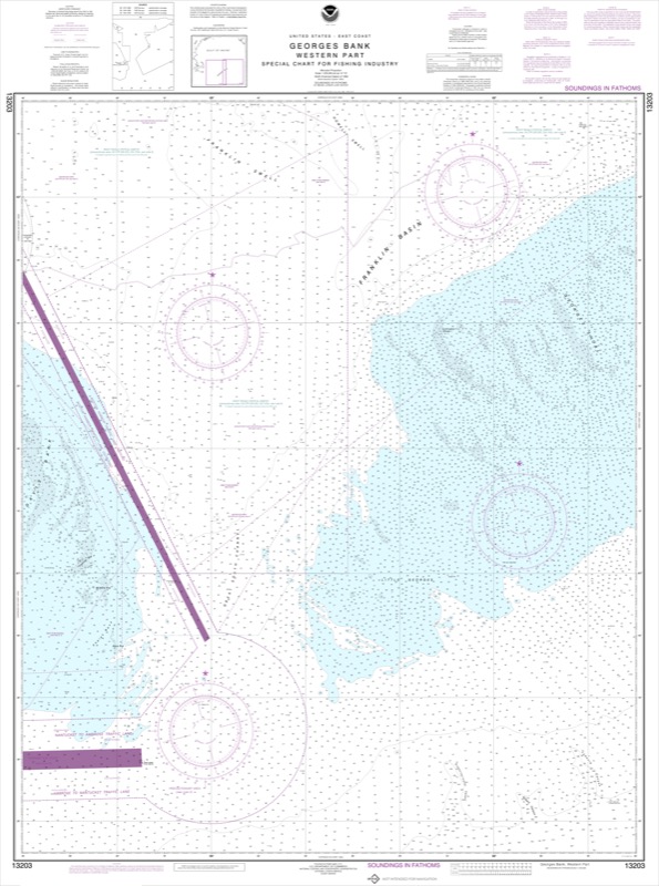 Georges Bank Western Part - <i>Chart #13203</i>