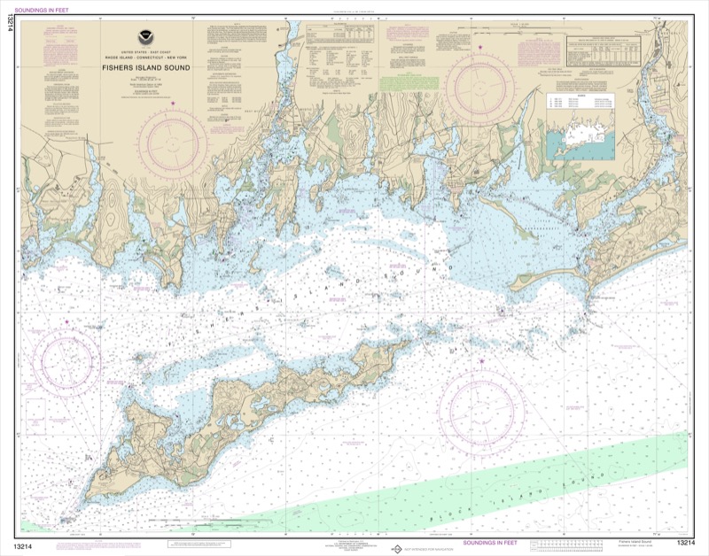 Fishers Island Sound - <i>Chart #13214</i>