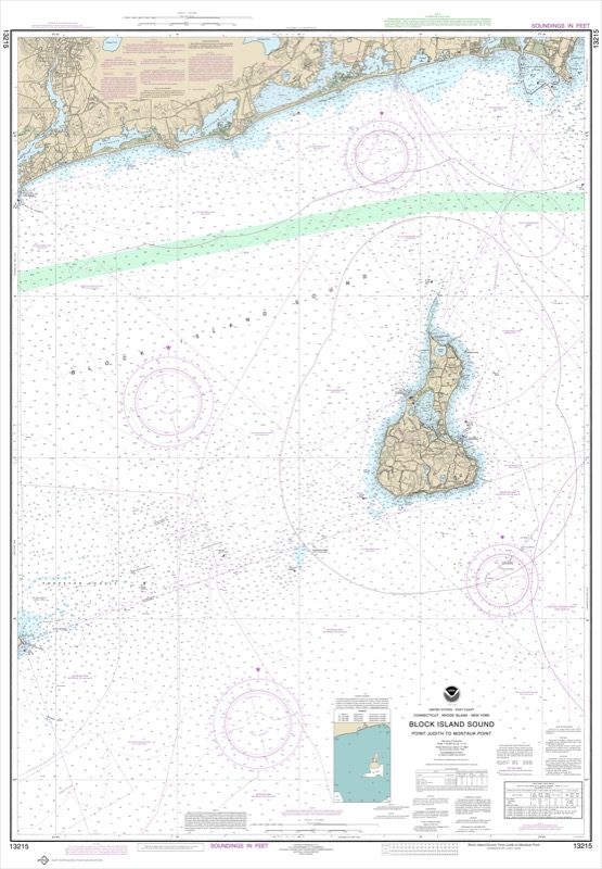 Block Island Sound: Point Judith to Montauk Point - <i>Chart #13215</i>