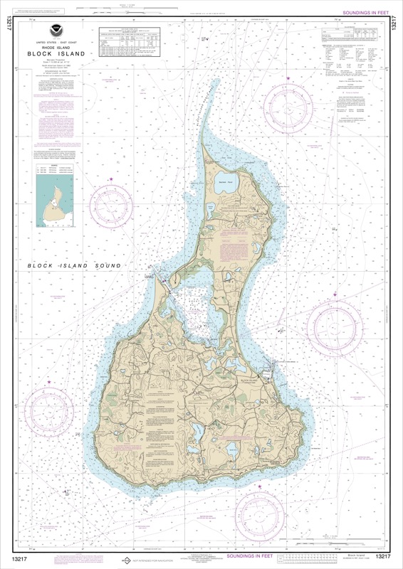Block Island - <i>Chart #13217</i>