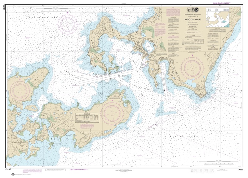 Woods Hole - <i>Chart #13235</i>
