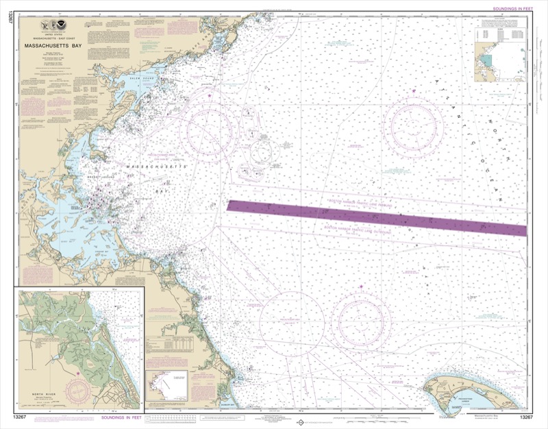 Mass Bay - <i>Chart #13267</i>