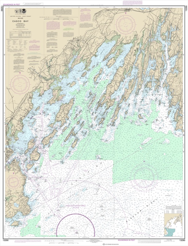 Casco Bay - <i>Chart #13290</i>