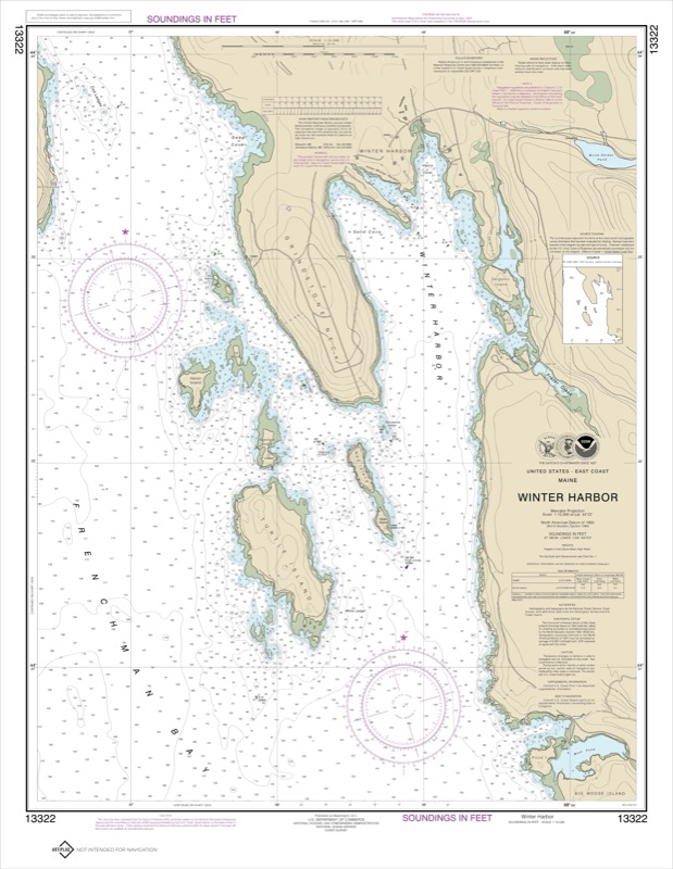 Winter Harbor - <i>Chart #13322</i>