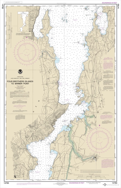 Four Brothers Islands to Barber Point - <i>Chart #14783</i>