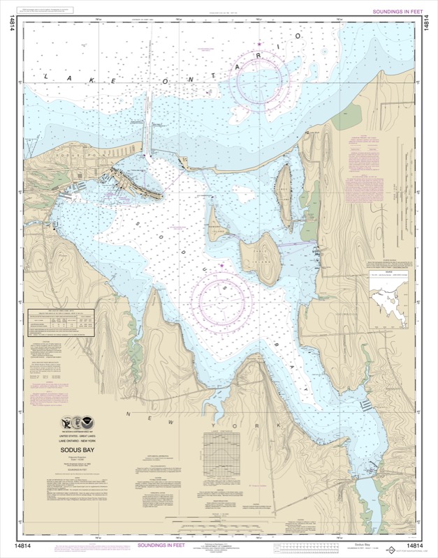 Sodus Bay - <i>Chart #14814</i>
