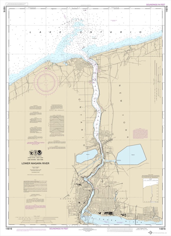Lower Niagara River - <i>Chart #14816</i>
