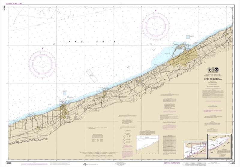 Erie to Geneva (Metric) - <i>Chart #14828</i>