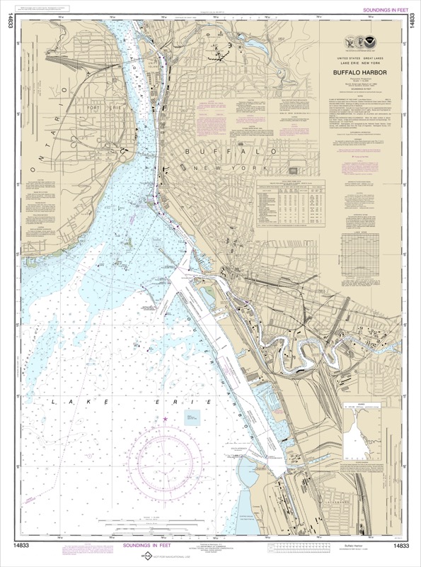 Buffalo Harbor - <i>Chart #14833</i>