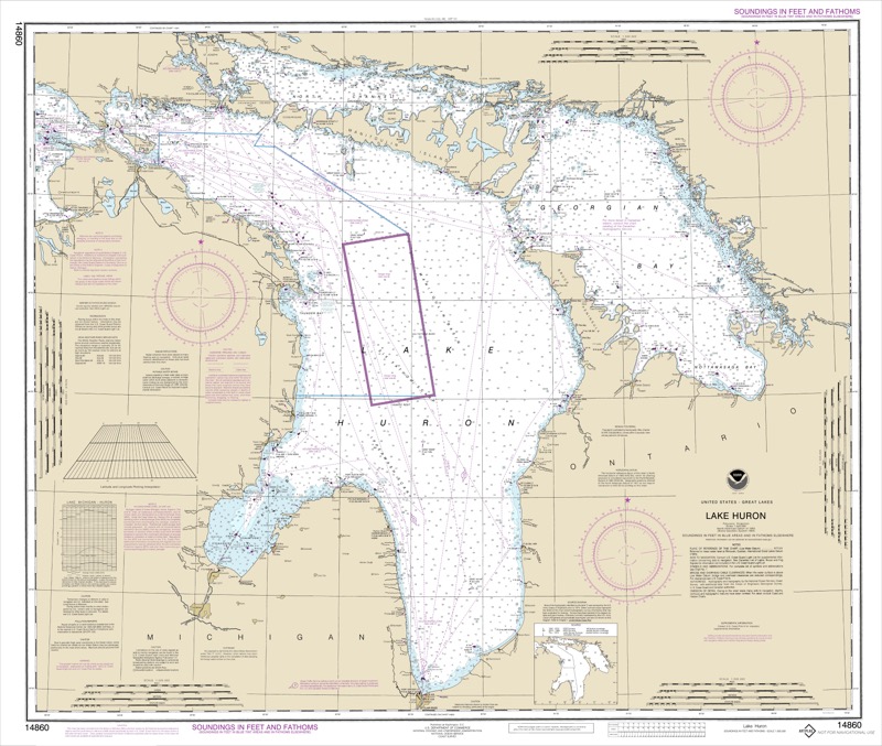 Lake Huron - <i>Chart #14860</i>