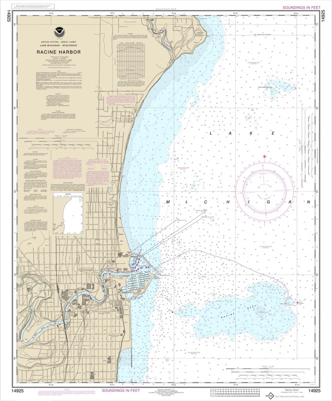 Racine Harbor - <i>Chart #14925</i>