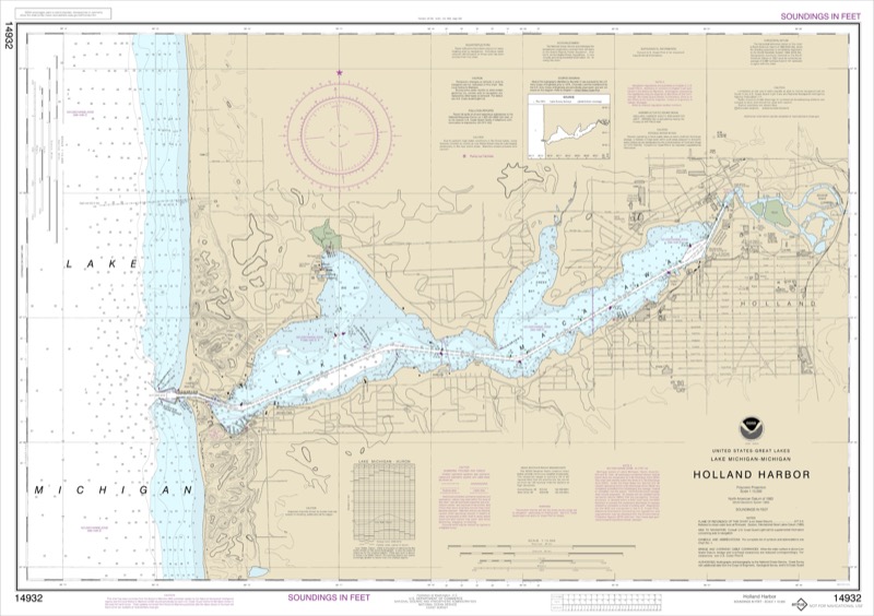 Holland Harbor - <i>Chart #14932</i>