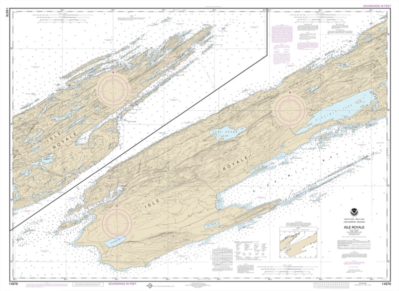 Isle Royale - <i>Chart #14976</i>