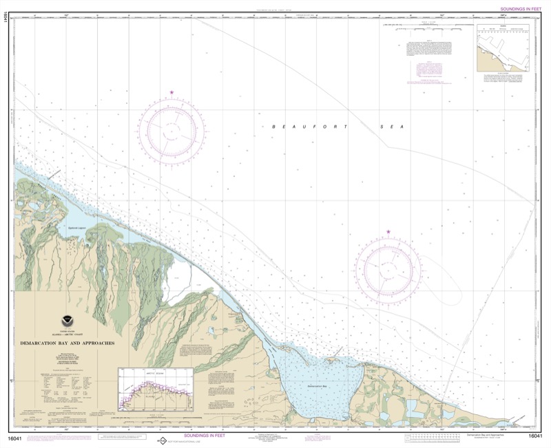 Demarcation Bay and Approaches - <i>Chart #16041</i>