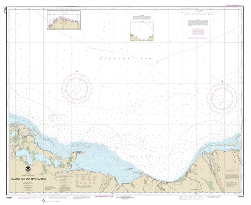 Camden Bay and Approaches - <i>Chart #16044</i>