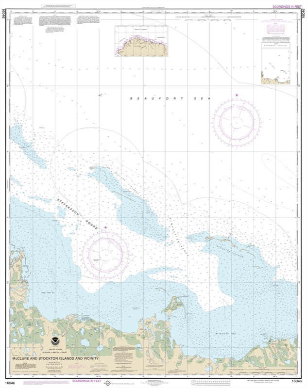 McClure and Stockton Islands and Vicinity - <i>Chart #16046</i>