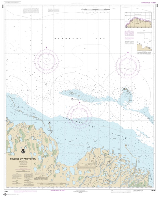 Prudhoe Bay and Vicinity - <i>Chart #16061</i>