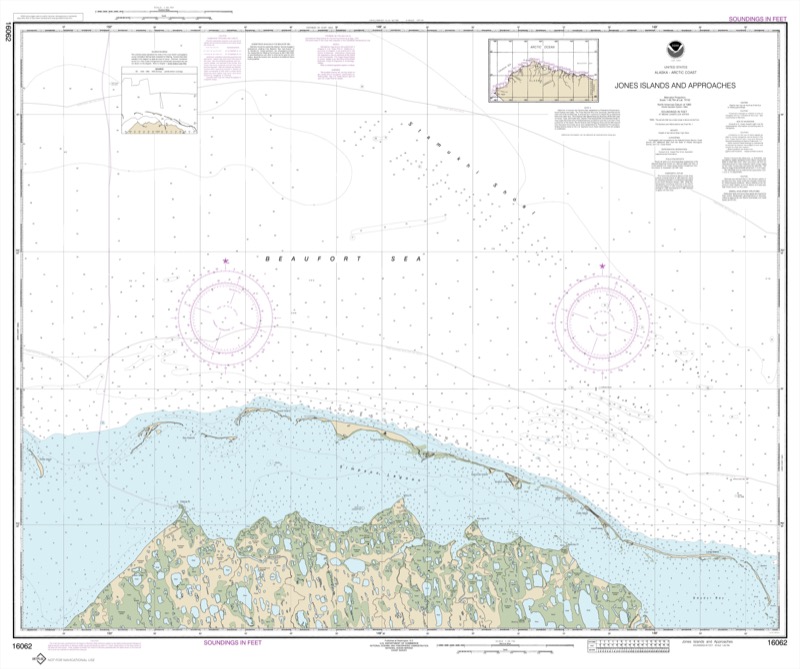 Jones Islands and Approaches - <i>Chart #16062</i>