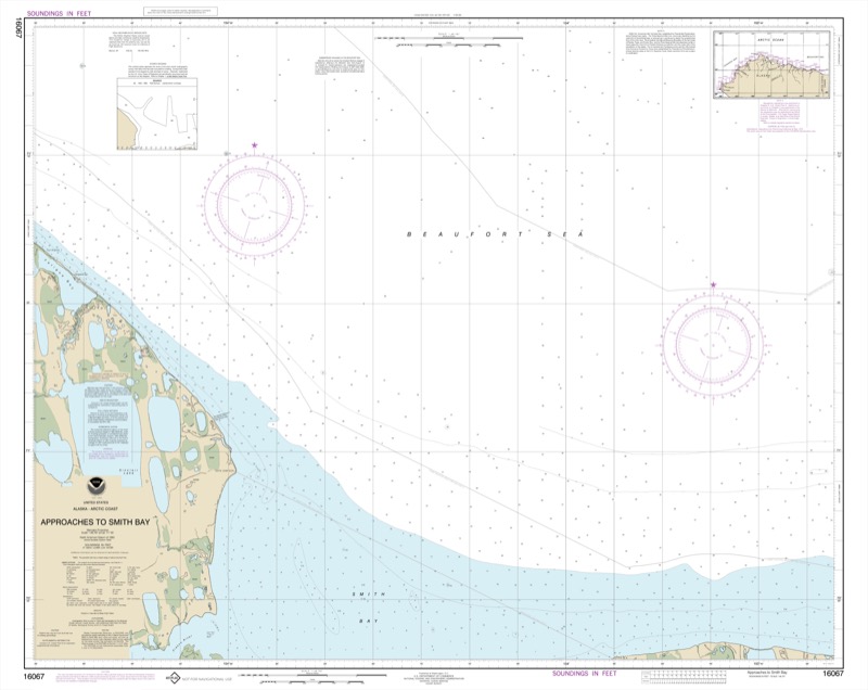 Approaches to Smith Bay - <i>Chart #16067</i>