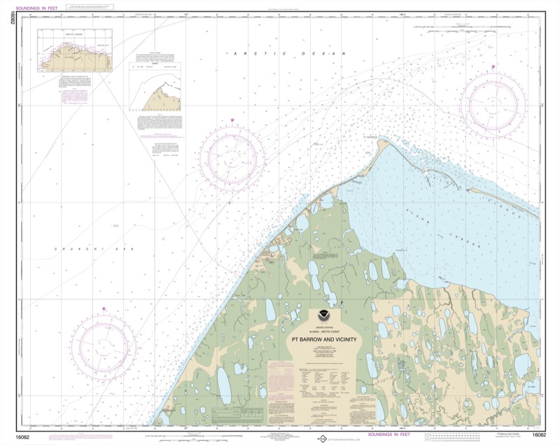 Pt. Barrow and Vicinity - <i>Chart #16082</i>