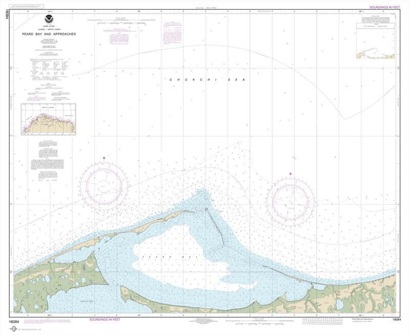Peard Bay and Approaches - <i>Chart #16084</i>