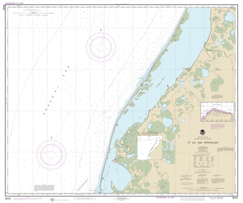 Pt. Lay and Approaches - <i>Chart #16101</i>