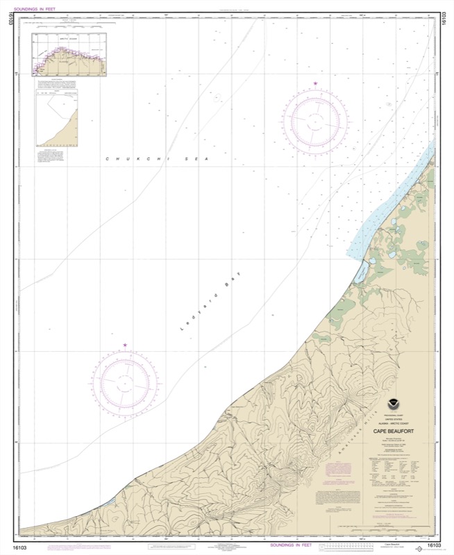 Cape Beaufort - <i>Chart #16103</i>