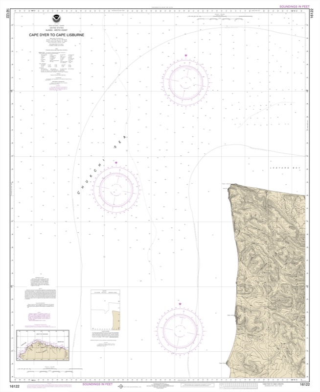 Cape Dyer to Cape Lisburne - <i>Chart #16122</i>