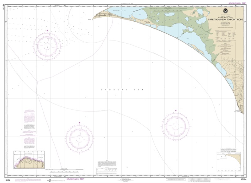 Cape Thompson to Point Hope - <i>Chart #16124</i>