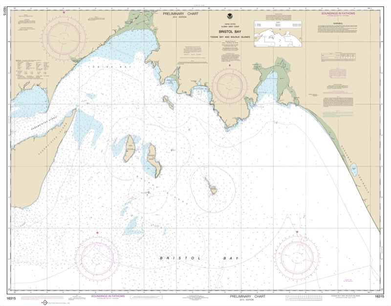 Bristol Bay- Togiak Bay and Walrus Islands - <i>Chart #16315</i>