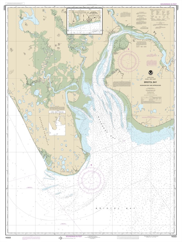 Bristol Bay- Nushagak Bay and Approaches - <i>Chart #16322</i>