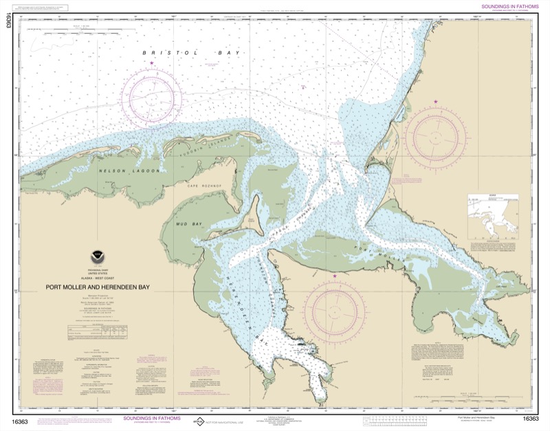 Port Moller and Herendeen Bay - <i>Chart #16363</i>