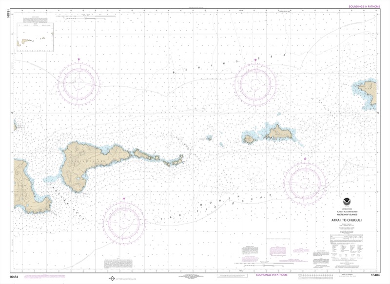 Atka Island to Chugul Island - <i>Chart #16484</i>