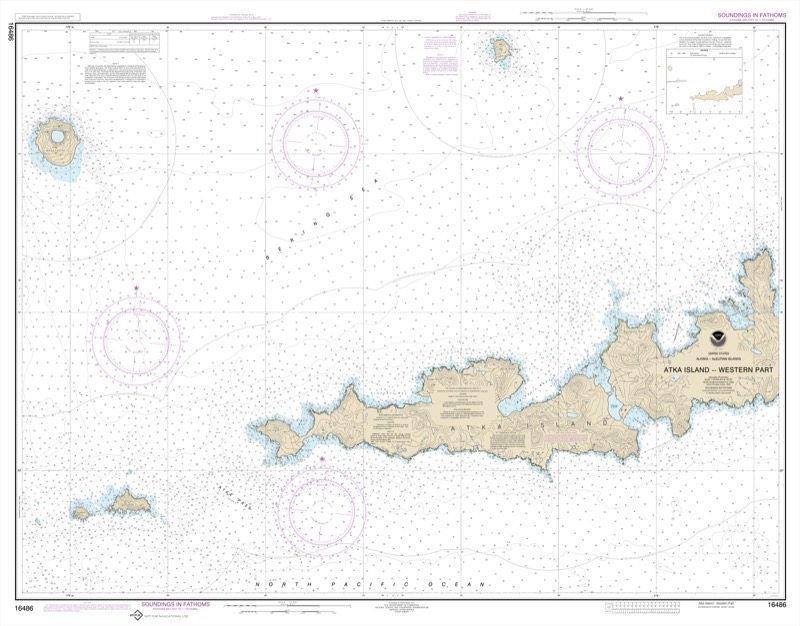Atka Island Western Part - <i>Chart #16486</i>